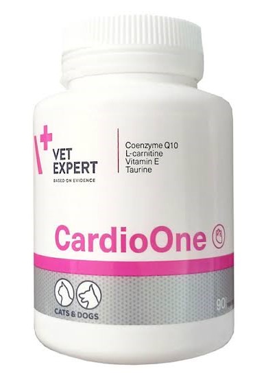 مکمل تقویت قلب سگ و گربه وت اکسپرت مدل کاردیو وان VetExpert Cardio One بسته ۹۰ عددی